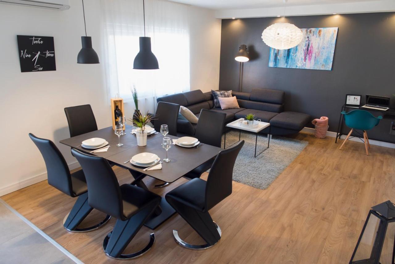 Modern Mediterranean Apartment Zadar Buitenkant foto