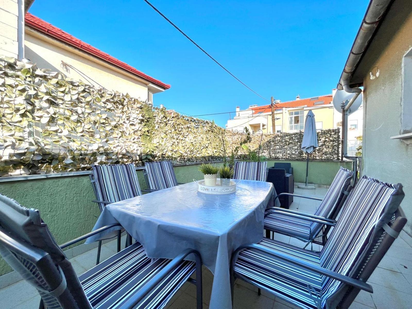Modern Mediterranean Apartment Zadar Buitenkant foto